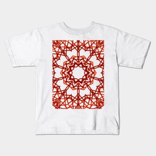 Kaleidoscope 111 by Kristalin Davis Kids T-Shirt